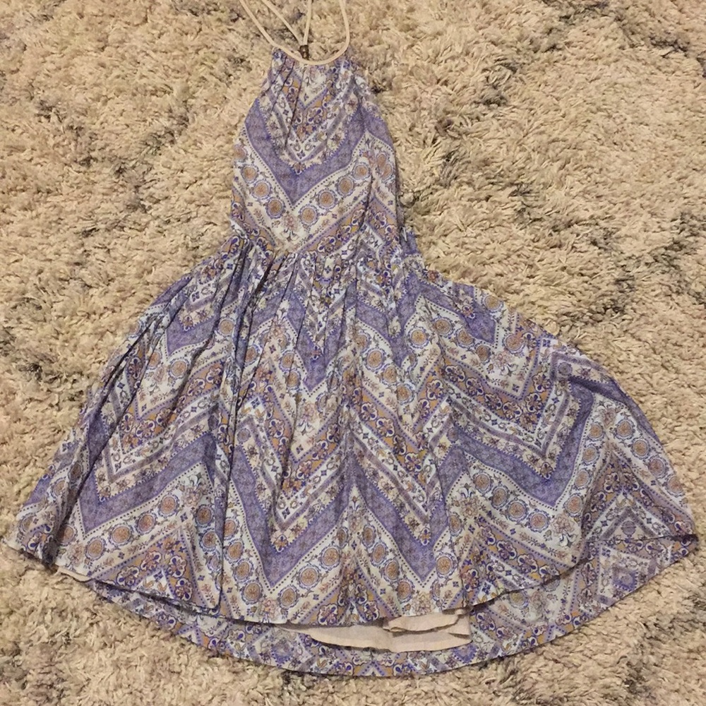 Urban Outfitters Purple patterned dress
